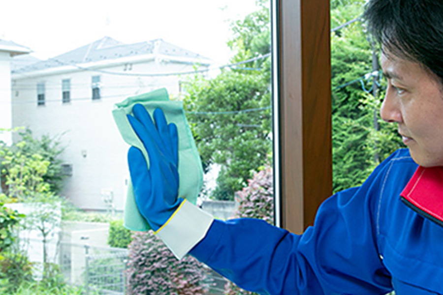 ガラス・サッシクリーニング