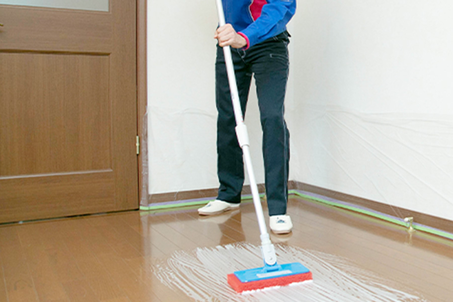 フローリングクリーニング