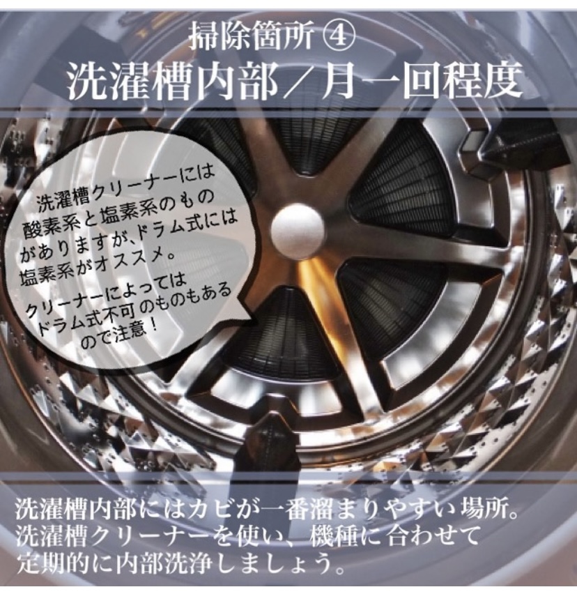 ドラム式洗濯機の掃除のあれこれ! 前編
