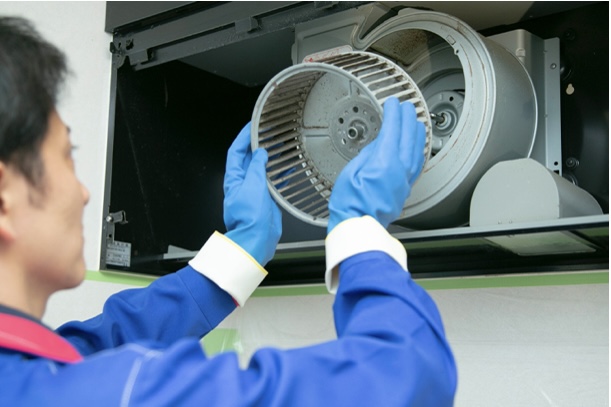 プロの換気扇お掃除